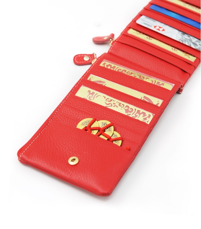 金運の赤い財布 Red Rich Wallet