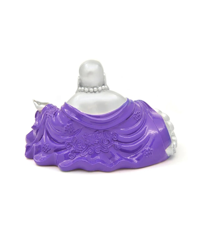 笑うブッダ Purple & Silver