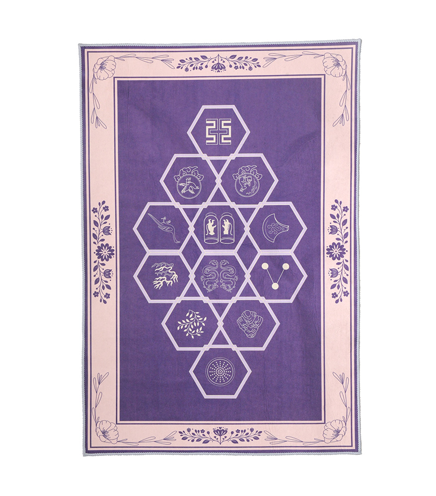 ラッキーラグ Purple - 12 ORNAMENTS