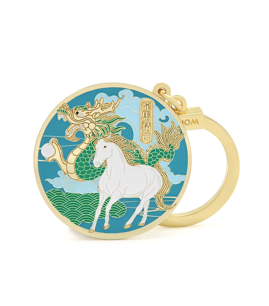 スピリットエッセンスのお守り Dragon & Horse